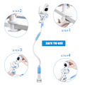 Miniatyrbild 6 av 7: Universell 360° roterande babymonitorhållare med halkfri förstärkningsplatta