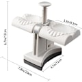 Miniatyrbild 2 av 5: Automatisk Dumplingmaskin - Dubbelhuvud Hushållsform med Knådningsdyna