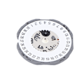 Miniatyrbild 8 av 8: VJ32B Watch Movement Calendar Movement Watch Reparationsdelar Tillbehör för urmakare