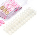 Miniatyrbillede 6 af 8: 240 stk. Runde falske neglespidser Gel Polish Farve Display Card Practice Palette Manicure Tool #02