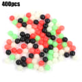 Miniatyrbillede 2 af 8: 400 stk Stenfiskeri Lysende Spacer Perler Farveblanding Lure Blødt agn tilbehør10mm
