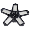 Miniatyrbillede 7 af 8: LED-garagelys Foldegarage-loftslys E27 20W 1500LM 5-fløjet lagerværkstedslys 85‑265V