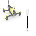 Pikkukuva 6 / 8: EMAX 5.8G Nano 3dBi -vahvistuksella varustettu pyöreästi polarisoitu lähetinantenni FPV-kilpailu droneille - vasenkätinen/LHCP (suora)