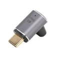 Miniatyrbilde 8 av 8: Type C hann til Type C hunn 40 Gbps 5A 100W Type C hann til hunn aluminiumslegering Type C til Type C-adapter