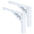 Miniatyrbillede 8 af 8: 2 STK trekantede foldebeslag Væghylde Bordstøtte Metal Heavy Duty fikseringsbeslag