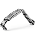 Miniatyrbilde 2 av 4: Kamera L-formet Blitsbrakett, Aluminiumlegering Doble Blitssko 1/4 tommer, Gjengebrakettfeste, LED Mikrofon