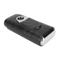 Miniatyrbillede 2 af 8: 3 STK cigaretui Blødt læder Cedertræ Foring Elegant udseende Bærbar cigaræske til rejser officiel virksomhed