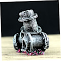Miniatyrbillede 2 af 5: 1 stk. Hule Skjulested Knækket Ynglerør Fisk Lille Hus Reje Skjulested Tank Ornament Tilbehør Akvarium