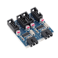 Miniatyrbillede 5 af 8: 9Pin 1 til 4 Splitter USB Motherboard 2.0 Fordeler Udvidelsesmodul Computer Tilbehør