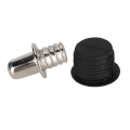 Miniatyrbild 3 av 8: Ljudbox Mesh Cover Ram Högtalare Kropp Snap Fäste Plast Metall Snap Knapp