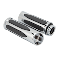 Miniatyrbilde 2 av 8: 2 stk 25mm motorsykkelgrep Antiskid grepjustering håndgrep for Touring 883 120 Custom Chrome