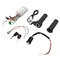 Miniatyrbillede 2 af 8: 24V 350W Elektrisk Cykel Controller Sæt Børsteløs Controller Gasgreb Opladningsgrænseflade Elektrisk Dørlåssæt