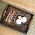 Miniatyrbilde 2 av 8: Multifunksjonell serveringsbrett for tesett, frukt, godteri, mat, hjem, hotell