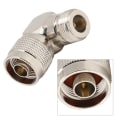 Miniatyrbillede 6 af 8: 2 STK N han til N hun albue adapter RF koaksial adapter stik til radioantenne