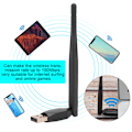 Miniatyrbillede 8 af 8: GTMEDIA MT7601 Wifi-adapterantenne USB-plast God stabilitet 150 Mbps til DVB-S2