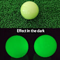 Miniatyrbillede 4 af 8: 4 stk. Fluorescerende bolde til natsportsgrene, der lyser i mørket, lyse bolde uden LED-lys indeni