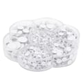 Miniatyrbillede 1 af 8: 800 STK 4 / 5 / 6 / 7 / 8 / 10 / 12 mm Plastlegetøjsøjne Sort og hvid Bevægelig øjeæble gør-det-selv-tilbehør