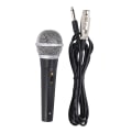 Miniatyrbild 3 av 8: XLR-mikrofon med XLR till 1/4 tums kabelljudanslutning Handhållen mikrofon Lämplig för scenkaraokesång och inspelning