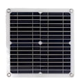 Miniatyrbillede 2 af 8: 200W 12V bærbart solcellepanel-sæt monokrystallinsk solcellepanel med controller til cykling bjergbestigning vandreture camping 100A