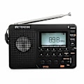 Miniatyrbilde 1 av 3: Oppladbar Bærbar Radio, Radio, Svart, 12*8*2cm