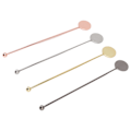 Miniatyrbillede 3 af 8: 4 stk. Rustfrit stål Cocktail Layering Stick Kaffe Drik Omrørere Stick til restauranter Mælk Te Shop