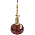 Miniatyrbild 7 av 8: Saxofon Musikbox Mini Saxofon Modell Roterande Musikbox för Heminredning Födelsedagspresent