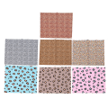 Miniatyrbilde 1 av 8: Leopardprint stoff 19,7 tommers brede assorterte stiler Mykt pustende lett flerbruks quilting stoff for håndverk DIY