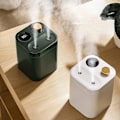 Pikkukuva 2 / 3: Langaton Ilmankostutin, 5 Hiljaista Suihkutustilaa, Tehonäytöllä (800ml Vihreä)