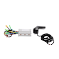 Miniatyrbillede 6 af 8: 36/48/60V 350W Motor Børsteløs Controller Elektrisk Cykel 3 Mode Sinus Bølge Controller Kit med LCD Display Panel Skift Switch