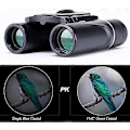 Miniatyrbillede 2 af 5: Kompakt foldbar lommekikkert Travel Mini Telescope HD Bak4 Optisk Linse Let Fokus Sort Farve