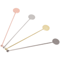 Miniatyrbillede 2 af 8: 4 stk. Rustfrit stål Cocktail Layering Stick Kaffe Drik Omrørere Stick til restauranter Mælk Te Shop