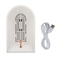 Miniatyrbillede 1 af 8: Skrivebords Højttaler Ambient Lys Dekorativ Trinløs Dæmpning Hukommelsesfunktion Indbygget Batteri USB Højttaler 5V 1A Hvid