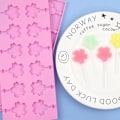 Miniatyrbillede 5 af 5: Kirsebærblomst Lollipop Kageforme - 3D Gele Cupcake Bage Sæt