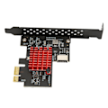 Pikkukuva 5 / 8: USB3.2 GEN2 edessä oleva TYPE E -laajennuskortti 10 Gbps:n tuki KEY A TYPE E PCIE 3.0 2X -liitännän laajennuskortti Win8:lle Win10:lle ASM3142-pääohjain