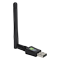 Miniatyrbilde 1 av 8: USB Wifi Adapter Mottaker Antenne Ethernet 600Mbps 2,4Ghz5Ghz trådløst nettverkskort Svart