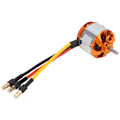 Miniatyrbillede 7 af 8: D2826 Børsteløs motor med adapter RC motorudskiftning til RC fastvingefly (1400KV)