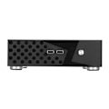 Pikkukuva 4 / 8: Pöytätietokoneen case Hyvä lämmönpoisto Hieno kompakti musta mini HTPC- case kotivideotietokoneelle
