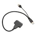 Miniatyrbillede 6 af 8: USB 3.0 til SATA-adapterkabel 5 Gbps transmissions-LED-indikator Auto Sleep SATA III-harddiskstik