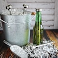 Miniatyrbillede 5 af 5: 2025 Egnet 2 STK Ølkøler Stick Øjeblikkelig Bærbar Rustfrit Stål Øldrikkeflaske Kølestav