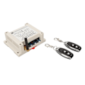 Miniatyrbillede 7 af 8: Trådløs fjernbetjeningskontaktrelæ 2CH Controller Modtager Sender 433Mhz 30A DC12V-36V