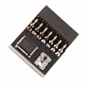 Miniatyrbillede 2 af 8: TPM 2.0-modul 14-pin SPI TPM 2.0-krypteringssikkerhedsmodul-fjernkort til ASUS bundkort