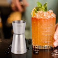 Miniatyrbillede 2 af 8: 304 Rustfrit Stål Vinværktøj Målebæger Dobbelt Cocktail Jigger til Bar (40/20cc)