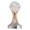 Miniatyrbild 3 av 8: Kristallkula Kaffe Flat Tamper Rostfritt Stål Bas Pulver Hammare för Kaffe Tillbehör Guld 58mm