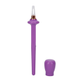 Miniatyrbilde 2 av 8: 3 stk Eyeliner Makeup Tool Profesjonell Vanntett Langvarig Gel Eyeliner Guide Wand Applikator Spatel Lilla