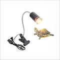Miniatyrbillede 1 af 5: Reptil Lampe Opvarmet Skildpaddelampe med 360 Graders Rotation Lang Base til Reptiler og Padder