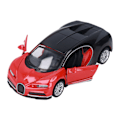 Pikkukuva 3 / 8: 1:36 seosleikkiauto, realistinen ja hieno seos, vetäytyvä urheiluautolelu yli 3-vuotiaille (punainen)