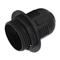 Miniatyrbillede 8 af 8: 10 stk. E27 lysbase fatning kobberkerne høj temperatur modstand E27 lysholder base med lampe ærme til DIY sort