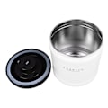 Miniatyrbillede 6 af 8: Te- og kaffekrukke i rustfrit stål, lufttæt kaffekrukke til formalet kaffe, bønner, mel, korn, sukker, 1600 ml kapacitet