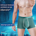 Miniatyrbild 4 av 5: Energi Fält Terapi Herrar Magnetiska Boxer Shorts XL Orange