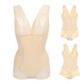 Pikkukuva 7 / 8: Hoikentava vartaloa muotoilevat vaatteet synnytyksen jälkeen vatsaa kohottava, vyötäröä waist trainer treenipuku (ihonväri) XL